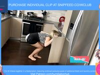 ENF BLONDE THIEF GETS HUMILIATING NAKED PUNISHMENT