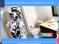 ENF BLONDE THIEF GETS HUMILIATING NAKED PUNISHMENT