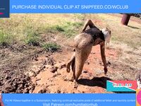 ENF VIDEO WEDDING GUEST STRANDED STUCK IN MUD NUDE