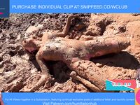 ENF VIDEO WEDDING GUEST STRANDED STUCK IN MUD NUDE