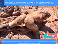 ENF VIDEO WEDDING GUEST STRANDED STUCK IN MUD NUDE