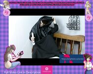 Rana J | Roleplay Horny Muslim Praying Naked in Hijab Burqa