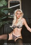 Kristen Hancher Lingerie Stockings Onlyfans Set