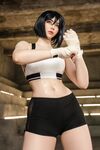Alina Becker – Mikasa Ackerman Gym (Cosplay)
