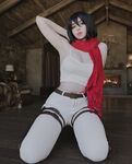 Alina Becker – Mikasa Ackerman (Cosplay)
