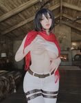 Alina Becker – Mikasa Ackerman (Cosplay)