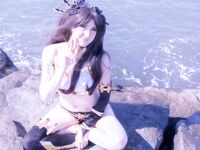 Ishtar's beach trip