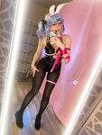 Rabbit-Hole Miku Selfies