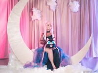 Meg turney black lingerie