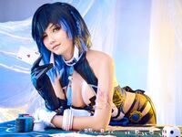 Joyce Lin2x - Yelan cosplay