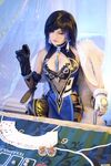 Joyce Lin2x - Yelan cosplay