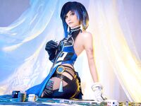 Joyce Lin2x - Yelan cosplay