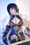 Joyce Lin2x - Yelan cosplay