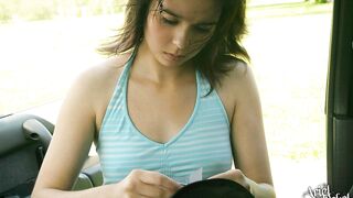 Ariel Rebel blue shirt