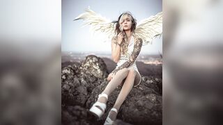 Zayuri - White/Black Angel Shooting