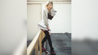 Zayuri - Various Pictures Outside / Roller Skate Shooting