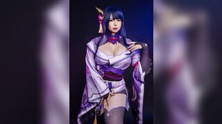 uyuy2907 raiden shogun cosplay