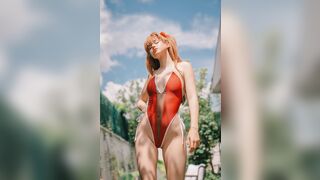 Shirogane Sama - Asuka swimsuit