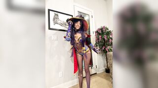 Pokimane Mona Cosplay