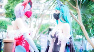 Darkstalkers Collab set