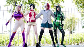 Gumiho Hannya Boku no hero collab