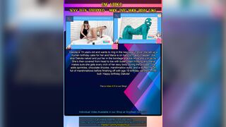 ENF SEXY TEEN STRIPPED + MADE INTO NUDE BDAY CAKE