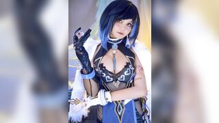 Joyce Lin2x - Yelan cosplay